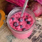 Beetroot and Blueberry Overnight Oats Recipe